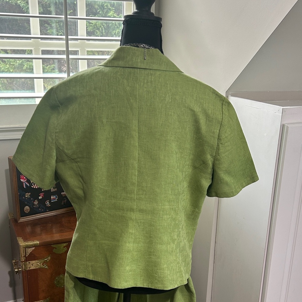 Chic Olive Women's Trouser Set - Picture 4 of 6